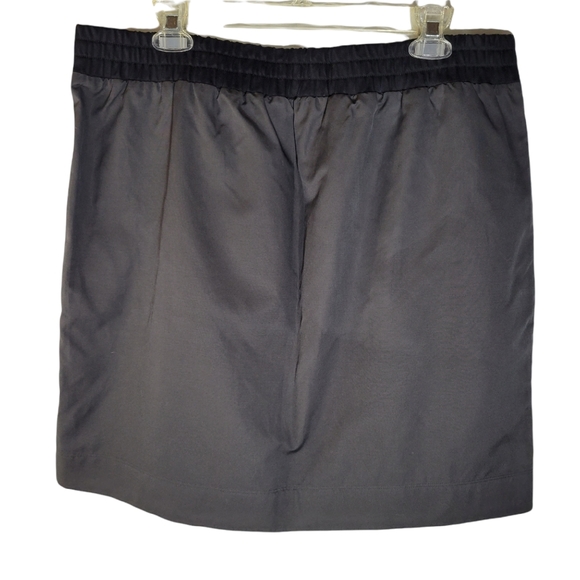 Gap gray metallic mini skirt with pockets Size L - Picture 5 of 9